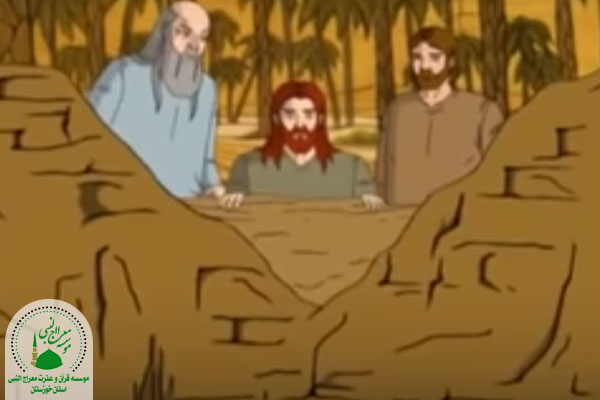 تعمیر دیوار خرابه توسط موسی و خضر نبی